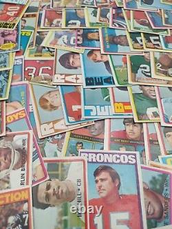 Topps Football Cards Set 1972 All Common Cards 154 Total