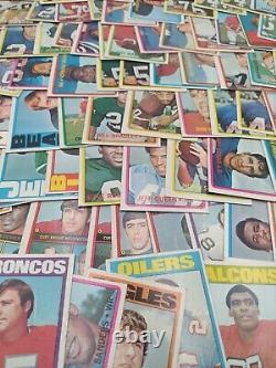 Topps Football Cards Set 1972 All Common Cards 154 Total