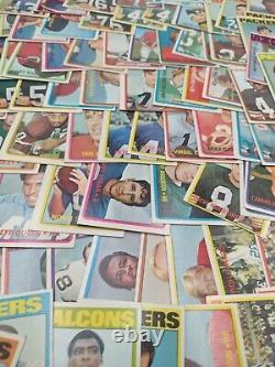 Topps Football Cards Set 1972 All Common Cards 154 Total