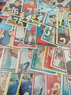 Topps Football Cards Set 1972 All Common Cards 154 Total