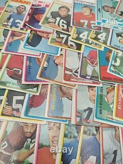 Topps Football Cards Set 1972 All Common Cards 154 Total