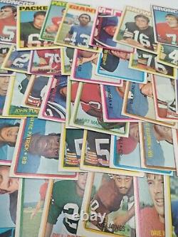 Topps Football Cards Set 1972 All Common Cards 154 Total