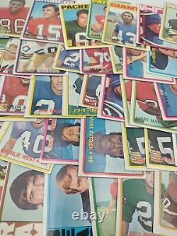 Topps Football Cards Set 1972 All Common Cards 154 Total