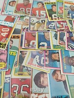 Topps Football Cards Set 1972 All Common Cards 154 Total