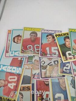 Topps Football Cards Set 1972 All Common Cards 154 Total