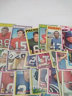 Topps Football Cards Set 1972 All Common Cards 154 Total