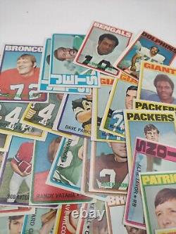 Topps Football Cards Set 1972 All Common Cards 154 Total