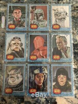 Topps STAR WARS LIVING SET #1 100 + Checklist Includes All SP Cards 2019-20