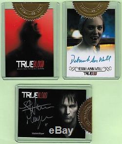 True Blood Archives Ultimate Master Card Set All Autograph Costume Promo Binder