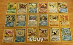 USED OG 151 Pokemon Cards Complete Set All 45 Holos! Vintage Collection
