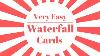 Very Easy Waterfall Cards