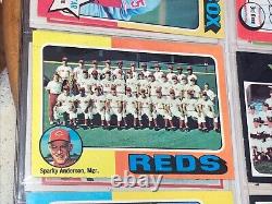 Vintage 1960's 70's HOF ALL STAR Baseball Card Collection in Binder, 36 Cards