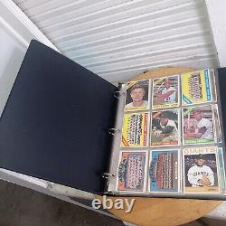 Vintage 1960's 70's HOF ALL STAR Baseball Card Collection in Binder, 36 Cards