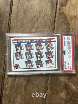 Vintage 1991 DREAM TEAM USA BASKETBALL NBA HOOPS CARDS Complete Set PSA