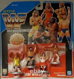 Vintage 1991 WWF Hasbro Royal Rumble Figures Moc Lot Of All 3 Sets Nice Cards