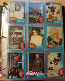Vintage Topps Star Wars Trading Card Complete Set Collection All 3 Films 1977