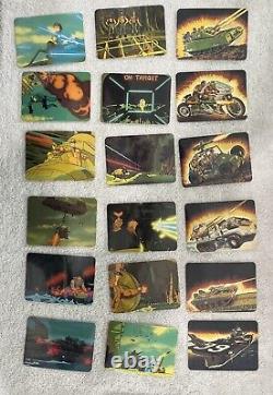 Vtg 1986 GI JOE Hasbro Trading Cards Milton Bradley 176/192 Set withall Stickers