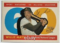 Willie Mays 1996 Topps Certified Auto Issue Auto Rare 1960 All-Star