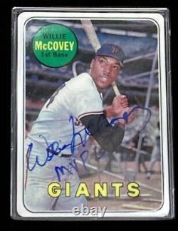 Willie McCovey Signature Series Porcelain Card Set With LOA All Cards Signed MLB