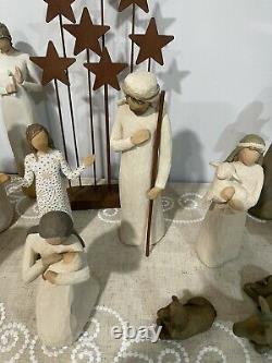 Willow Tree Nativity Set Figurines Authentic All In Original Packaging And Cards