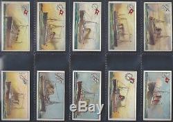 Wills Other Overseas-full Set- Ships & Their Pennants (36 Cards) All Scanned