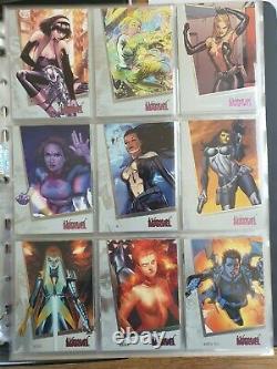 Women of Marvel Series 2 Full Diamond set all cards out of /10