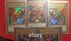 YuGiOh! Exodia the Forbidden One Set All 5 cards/pieces Brand New Mint Cards
