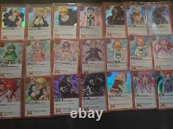 Zatch Bell Card Battle Series 1 Booster Pack Complete Foil Set All Holographic